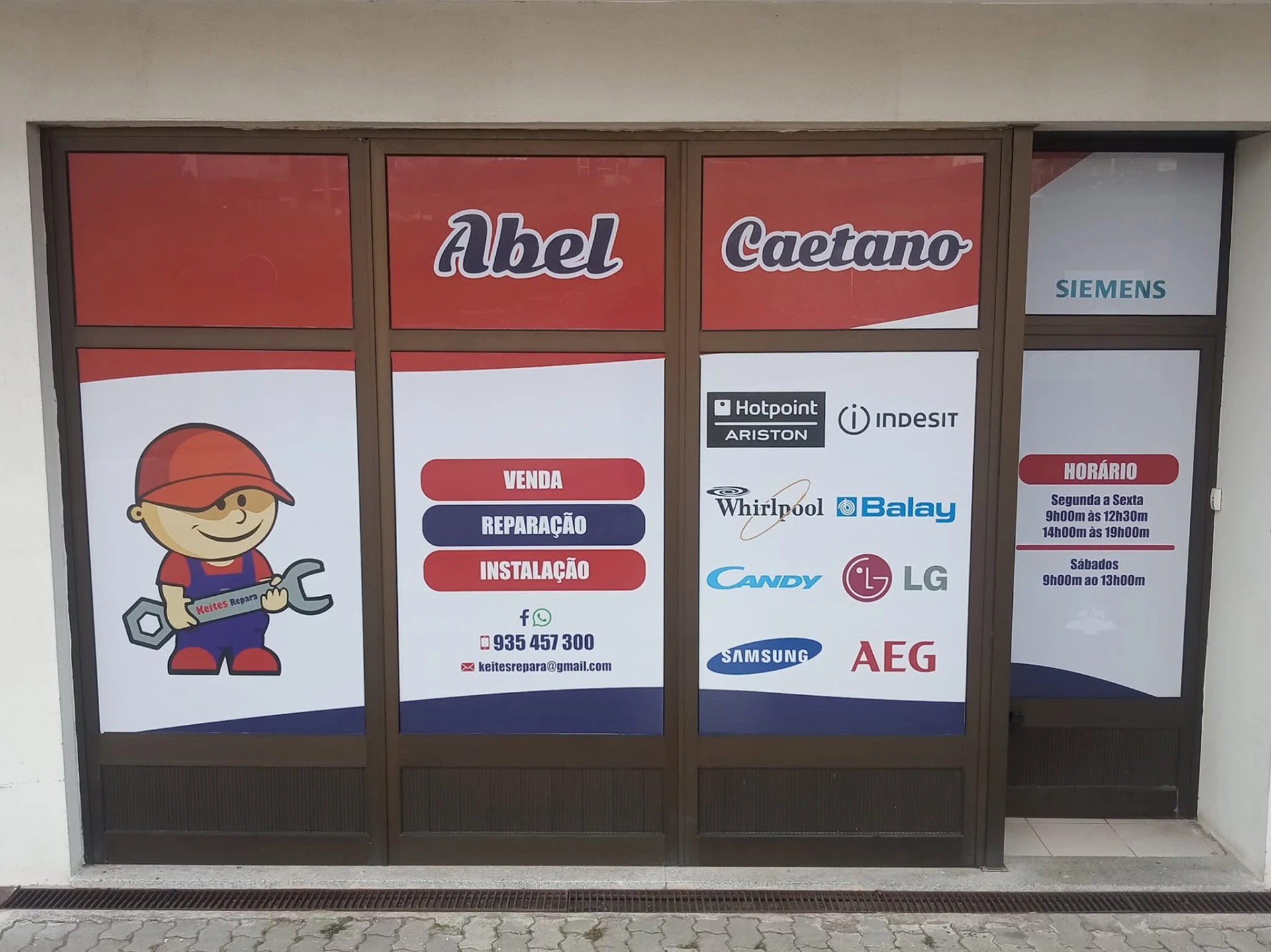 Loja Abel Caetano Eletrodomésticos em Moimenta da Beira